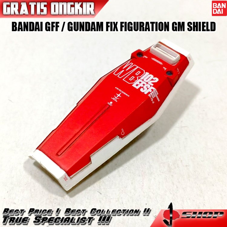 BANDAI GFF / GUNDAM FIX FIGURATION GM SHIELD FGR696