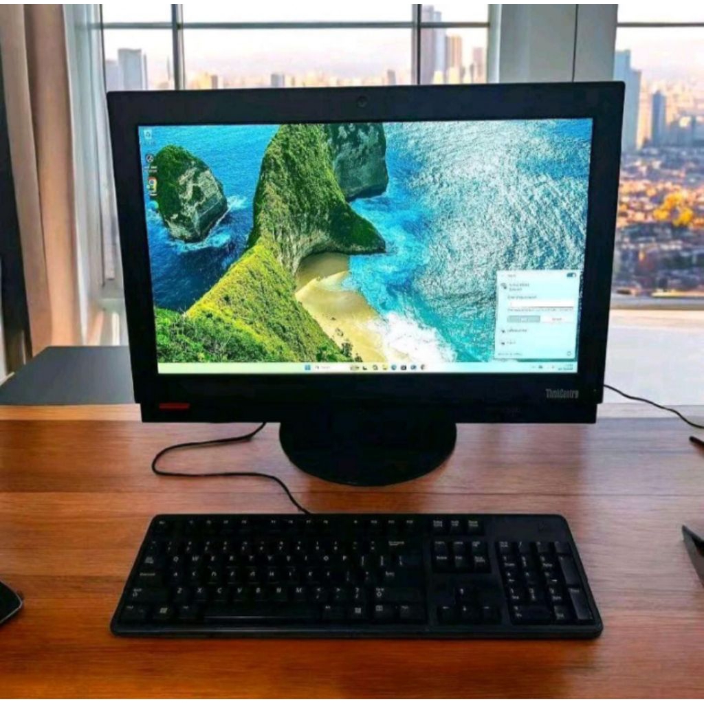 PC All in One Lenovo SSD 256GB Ram 8GB