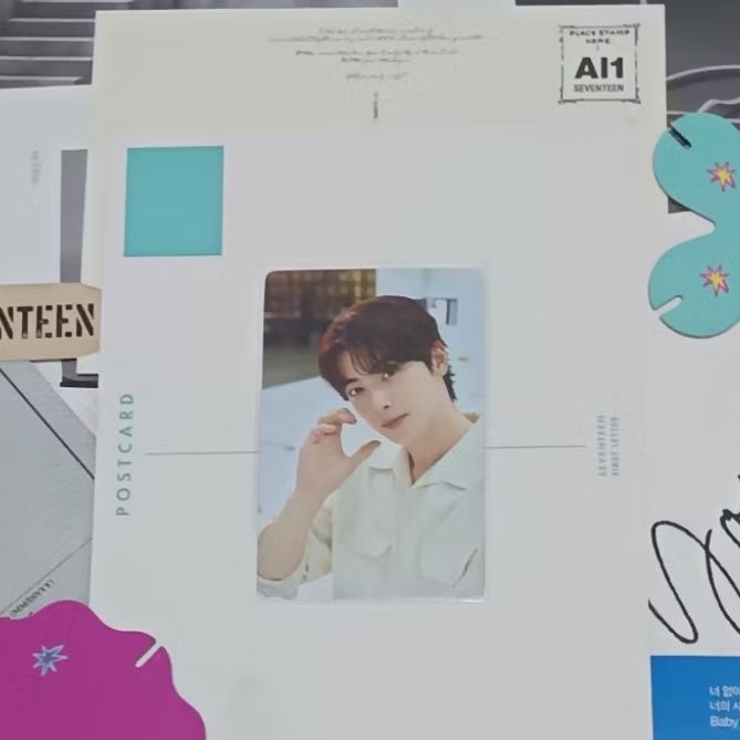 Photocard official collab subway x cha eun woo