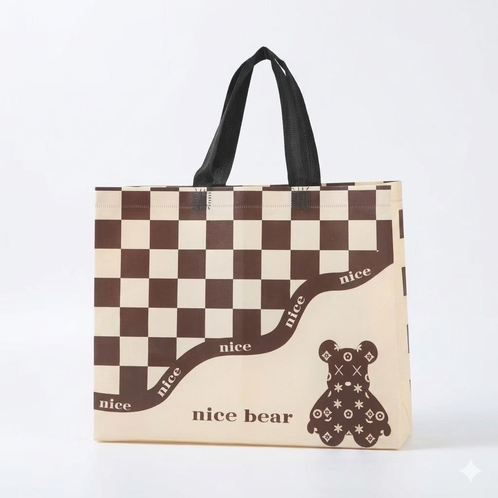 Ibos Kids - Tas Tote Bag / Pepper Bag Laminasi tempat Hadiah Kado