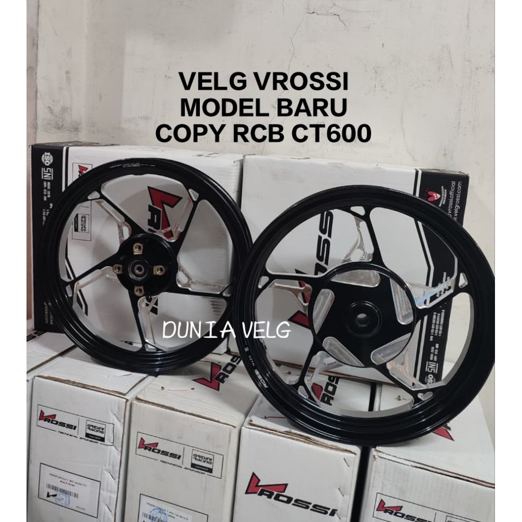 VELG RACING MIO SPORTY MIO SMILE MIO SOUL MIO J PELEK VROSSI NEW MODEL CYCLONE COPY RCB CT600 ORIGIN