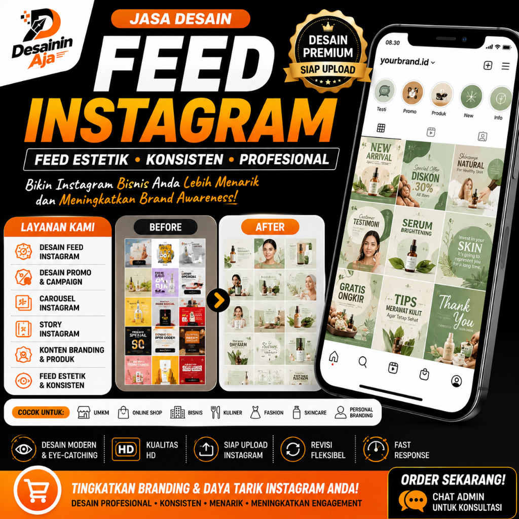 DESAIN FEED INSTAGRAM