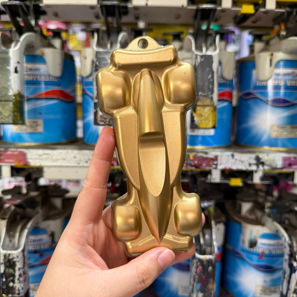 Cat PU Super Gold untuk velg honda vario, stylo