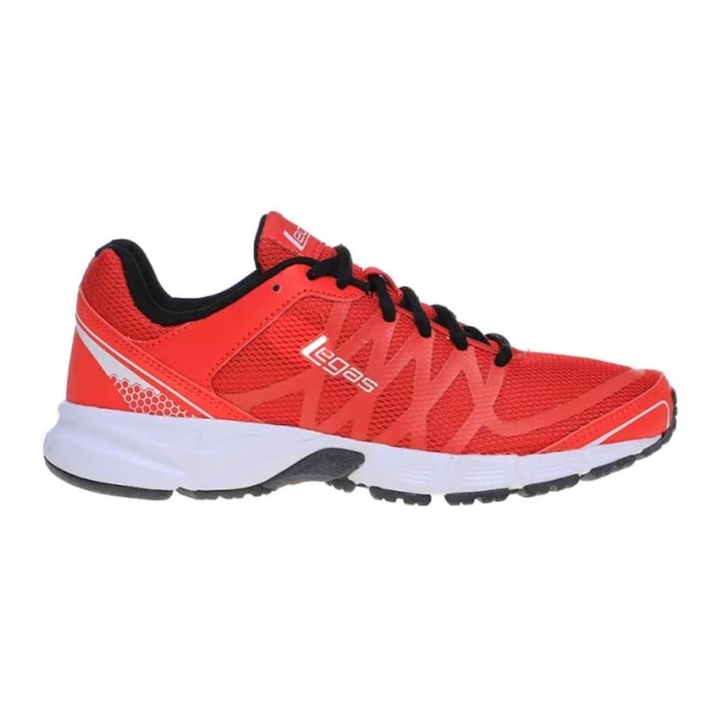 Sepatu League Legas Evo LA M Red Running Shoes Pria Wanita Original