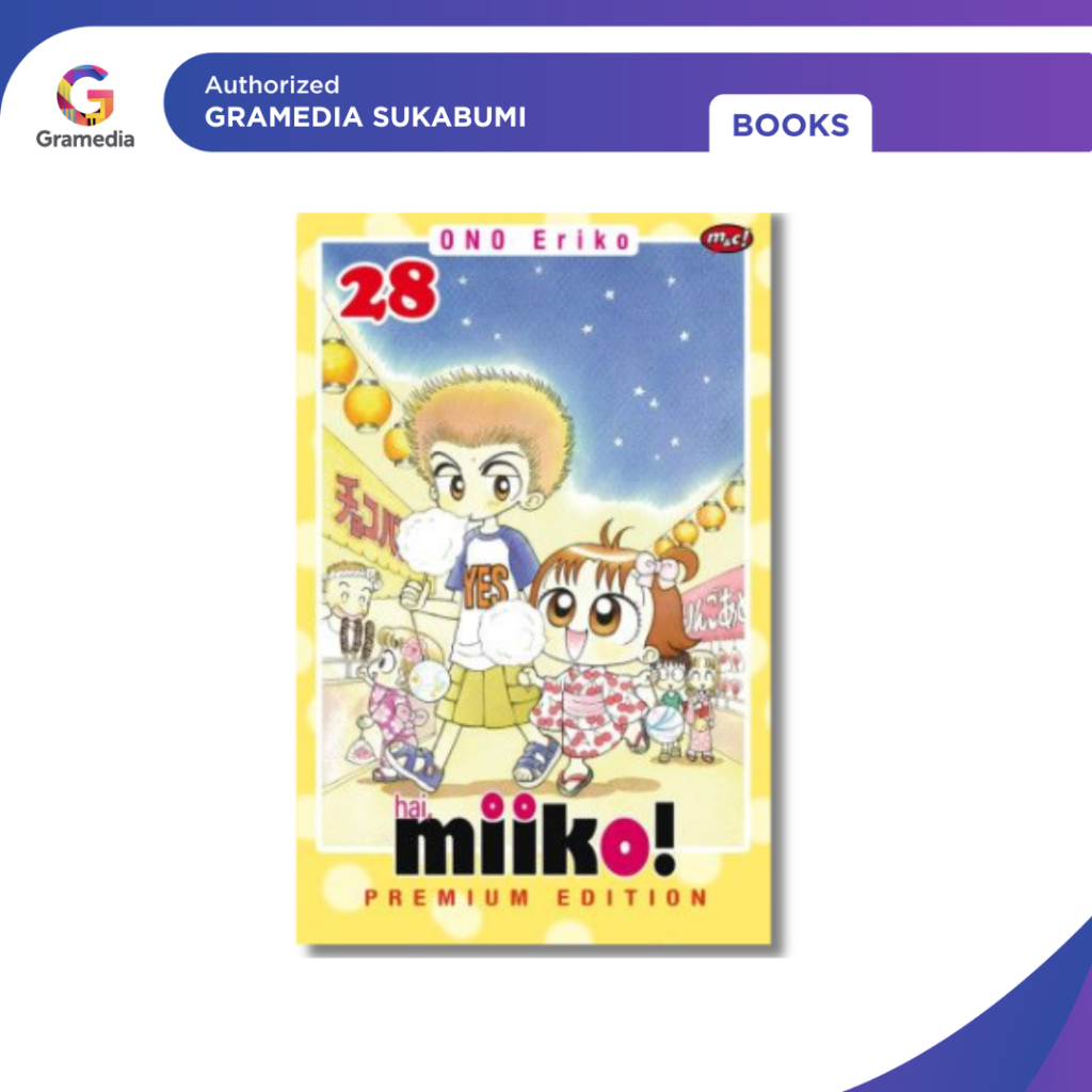Gramedia Sukabumi - Hai, Miiko 28 - Bookpaper (Ono Eriko)