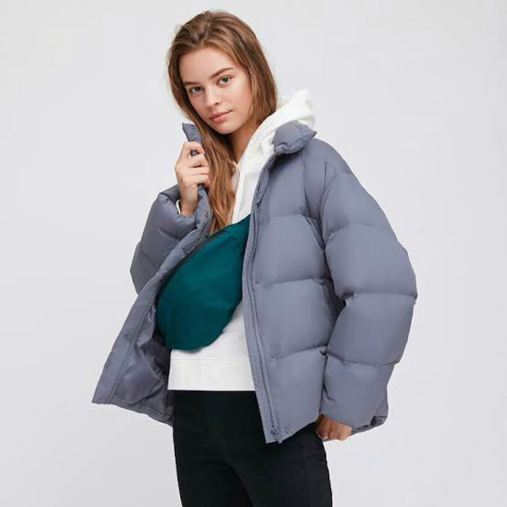 JAKET BULU ANGSA ULTRALIGHT PUFFER COCOON UNIQLO