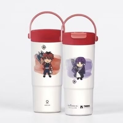 Frieren x Tomoro Tumbler Red