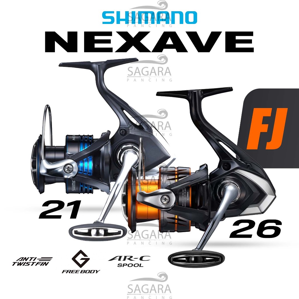 Reel Shimano Nexave FJ | Reel Galatama | Reel Casting | Reel Pancing Spinning