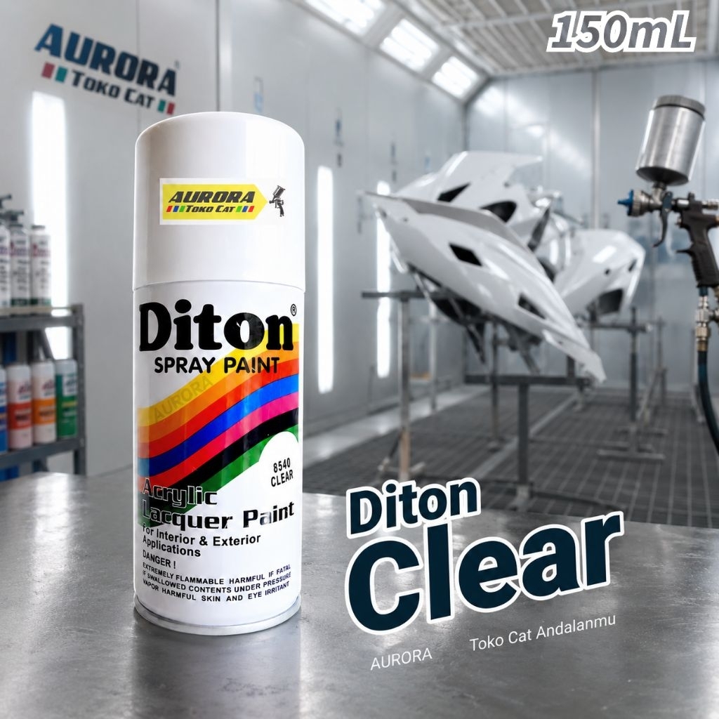 PERNIS ANTI GORES MENGKILAP DITON CLEAR 150ML