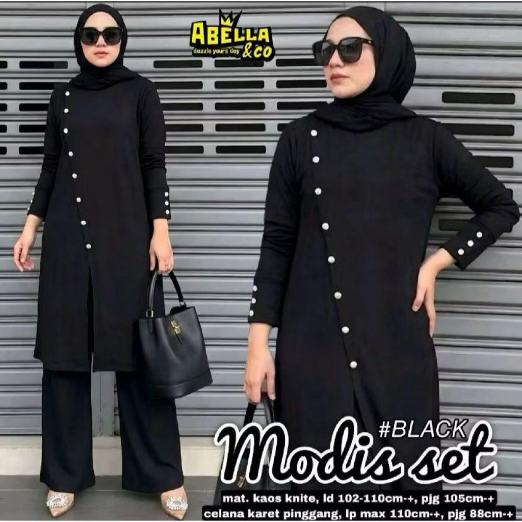 Set Rok Tunik knite / Set rok Wanita Terbaru / Set Wanita Bahan Haruka Katun / Set Rok Tunik Kekinia