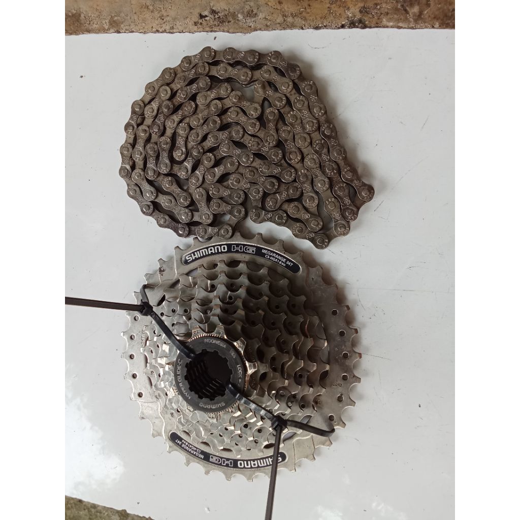 sproket 8 speed Shimano margarin 34T