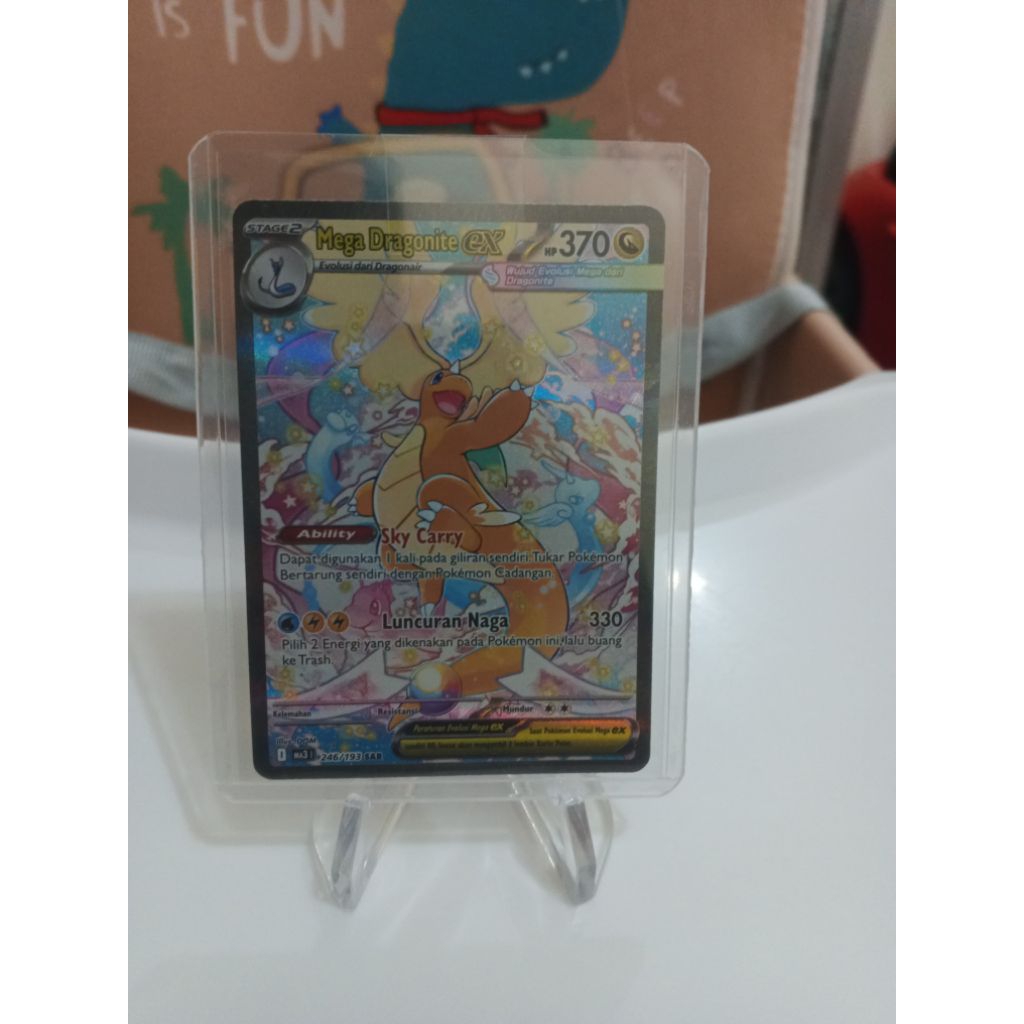Mega Dragonite ex 246/193 SAR Mega Impian Pokemon Indonesia