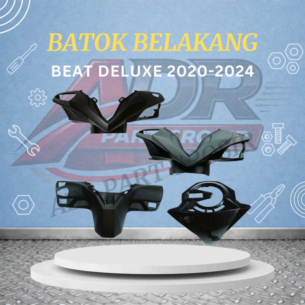 Batok Belakang Depan Beat Led Deluxe Non ISS 2020 Cover Speedometer Beat Deluxe Street Non ISS 2020