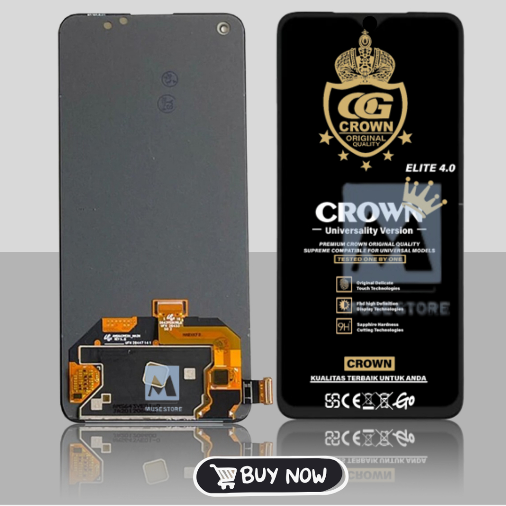 LCD FINGERPRINT OPPO RENO 5 4G / RENO 6 4G ORIGINAL FULLSET COMPLETE