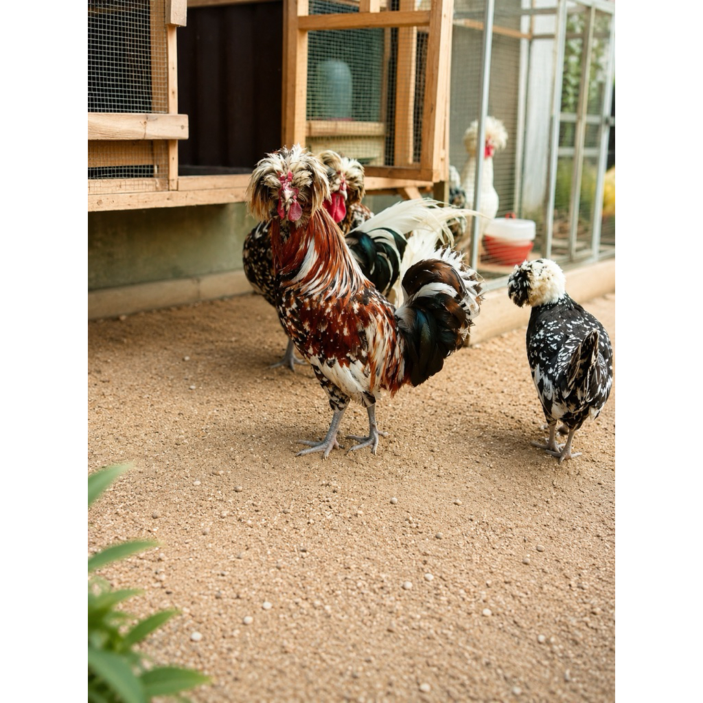 ayam polandia jambul DEWASA