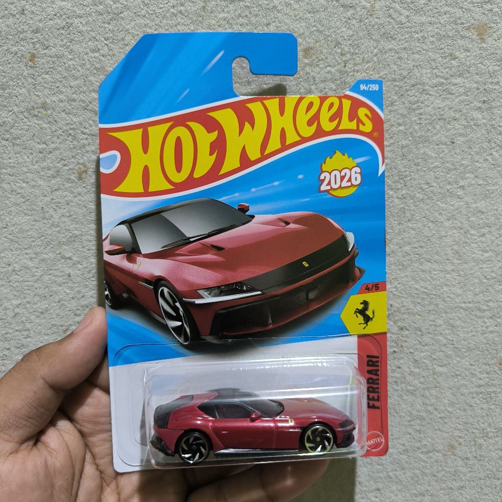 Hot Wheels Ferrari 12Cilindri Red