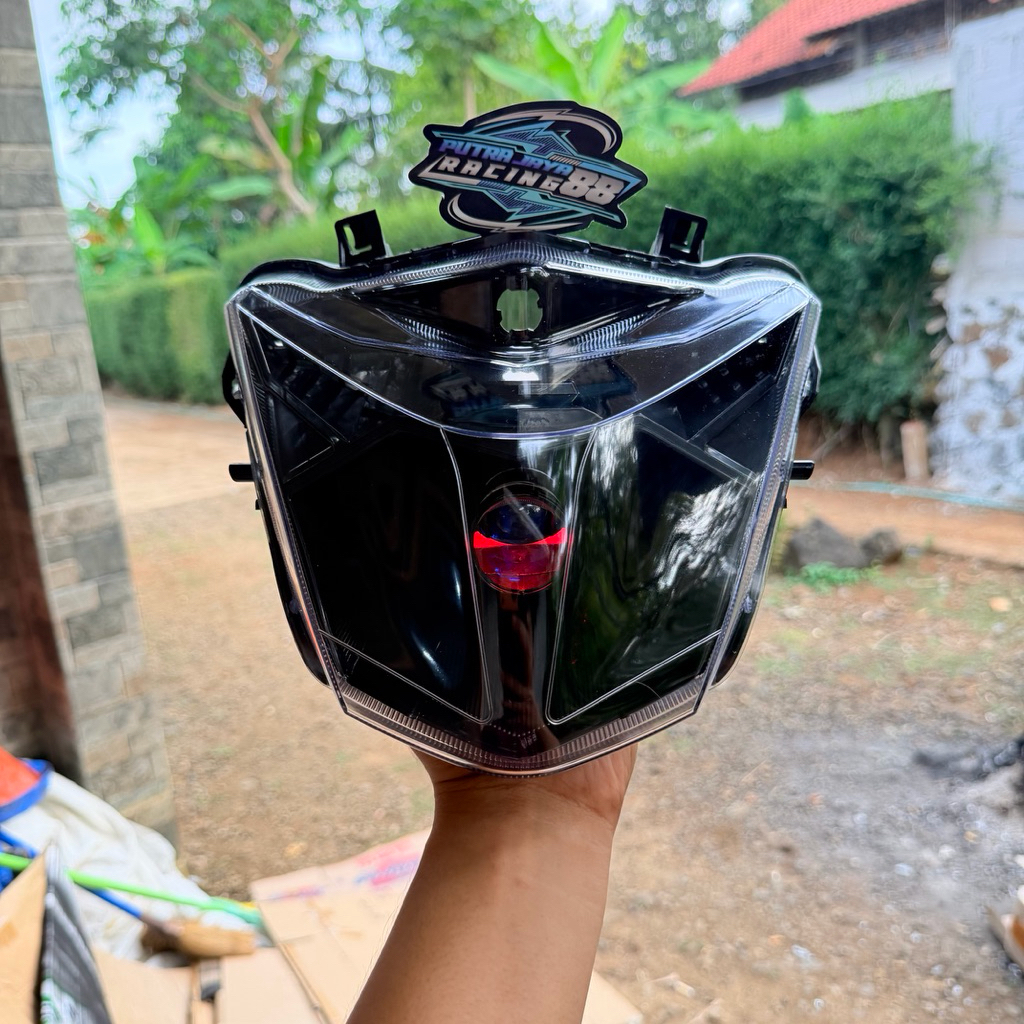 Reflektor Lampu Depan Biled H4 Honda Beat ESP Beat Street Beat Eco 2016 2017 2018 2019