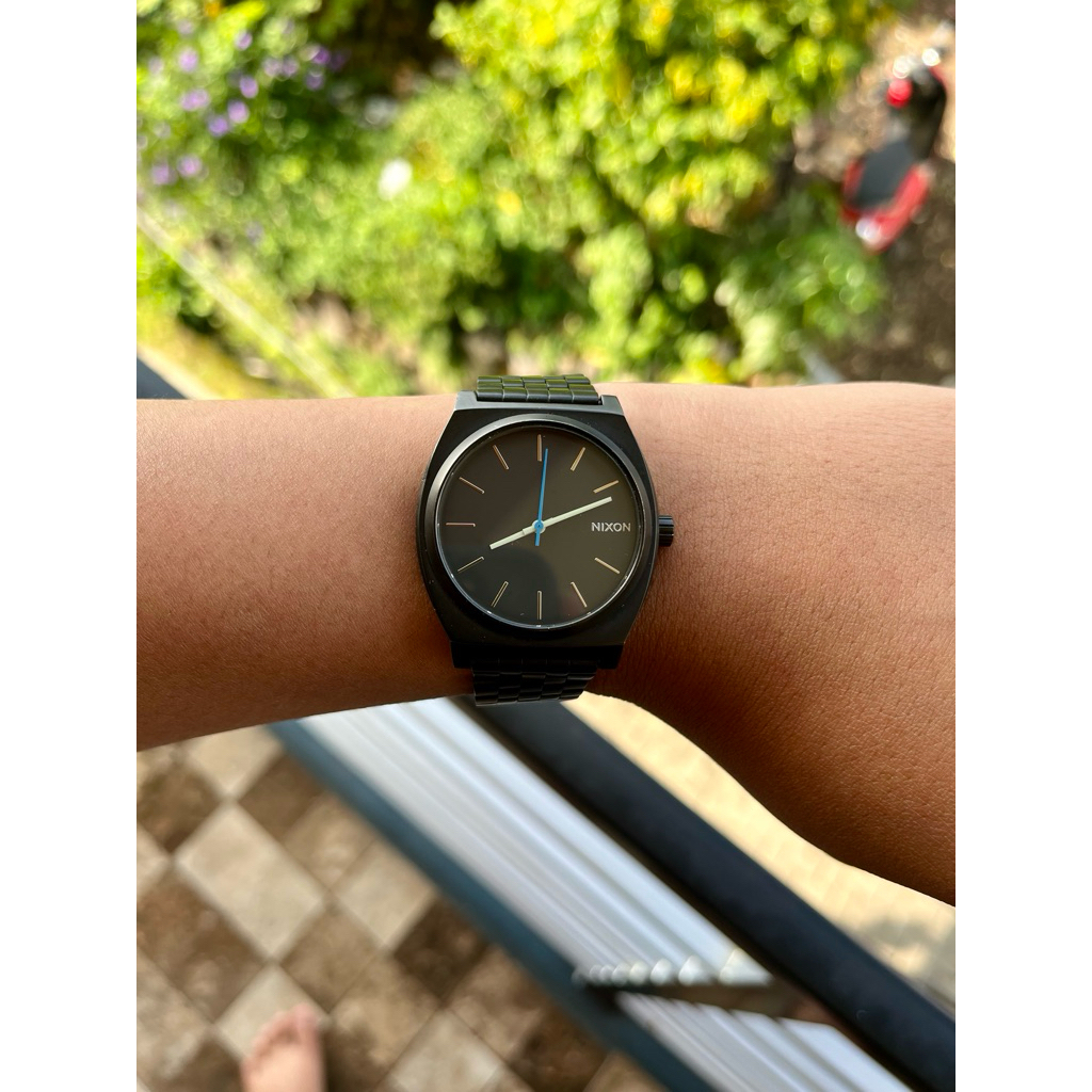 Nixon Time Teller Minimal Black