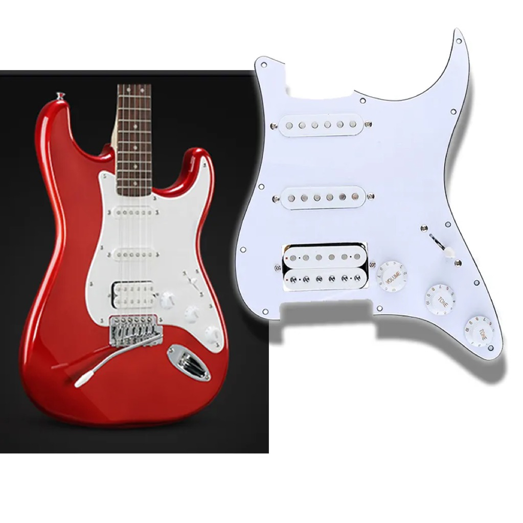 rangkaian pickup Hss fender stratocaster