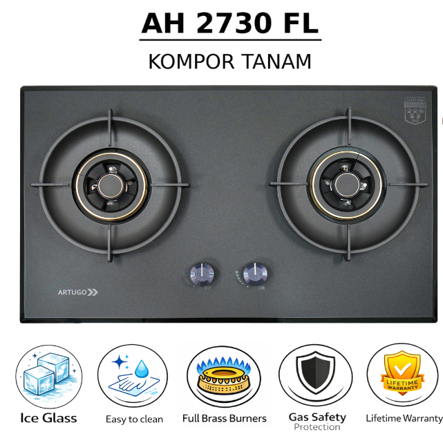 KOMPOR TANAM ARTUGO 2 TUNGKU - AH 2730 FL