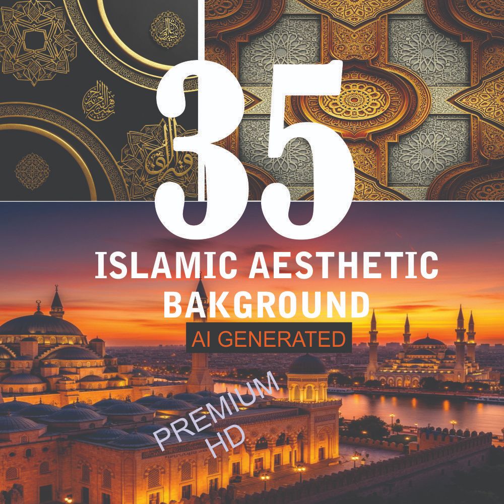 35ISLAMI aesthetic Background