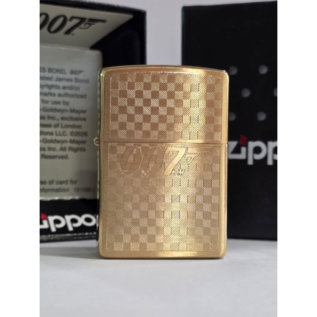 Original Zippo 007 Gold