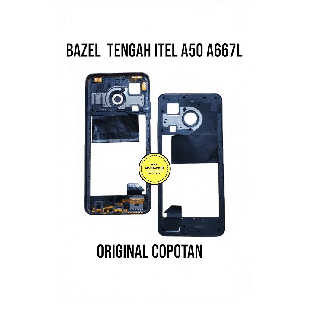 Middle Bazel Rangka Tulang Tengah Itel A50 A667L Original Copotan