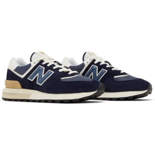 Sepatu 574 Legacy Navy Angora