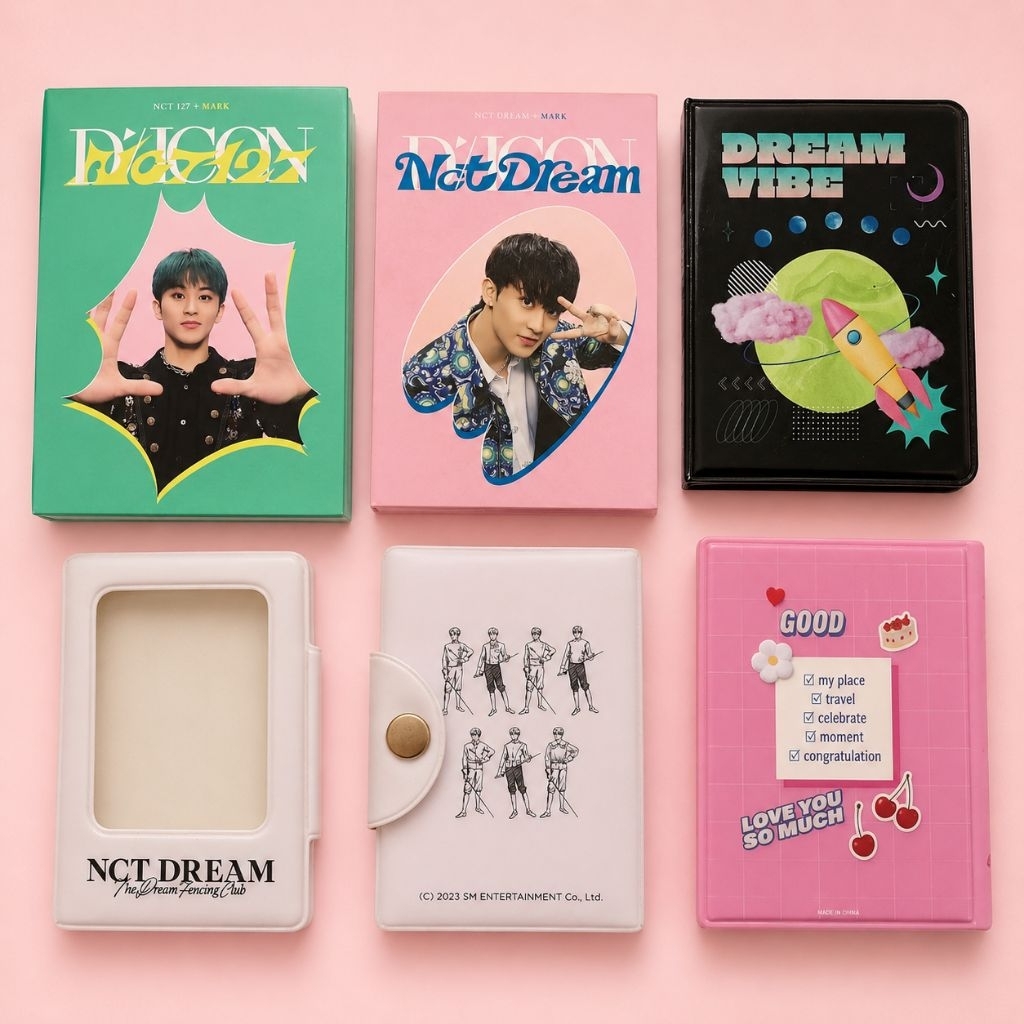 Kolbuk Photocard Nct Dicon Mark Lee ver, Kolbuk Dream Vibe, Kolbuk Fencing Club [PRELOVE