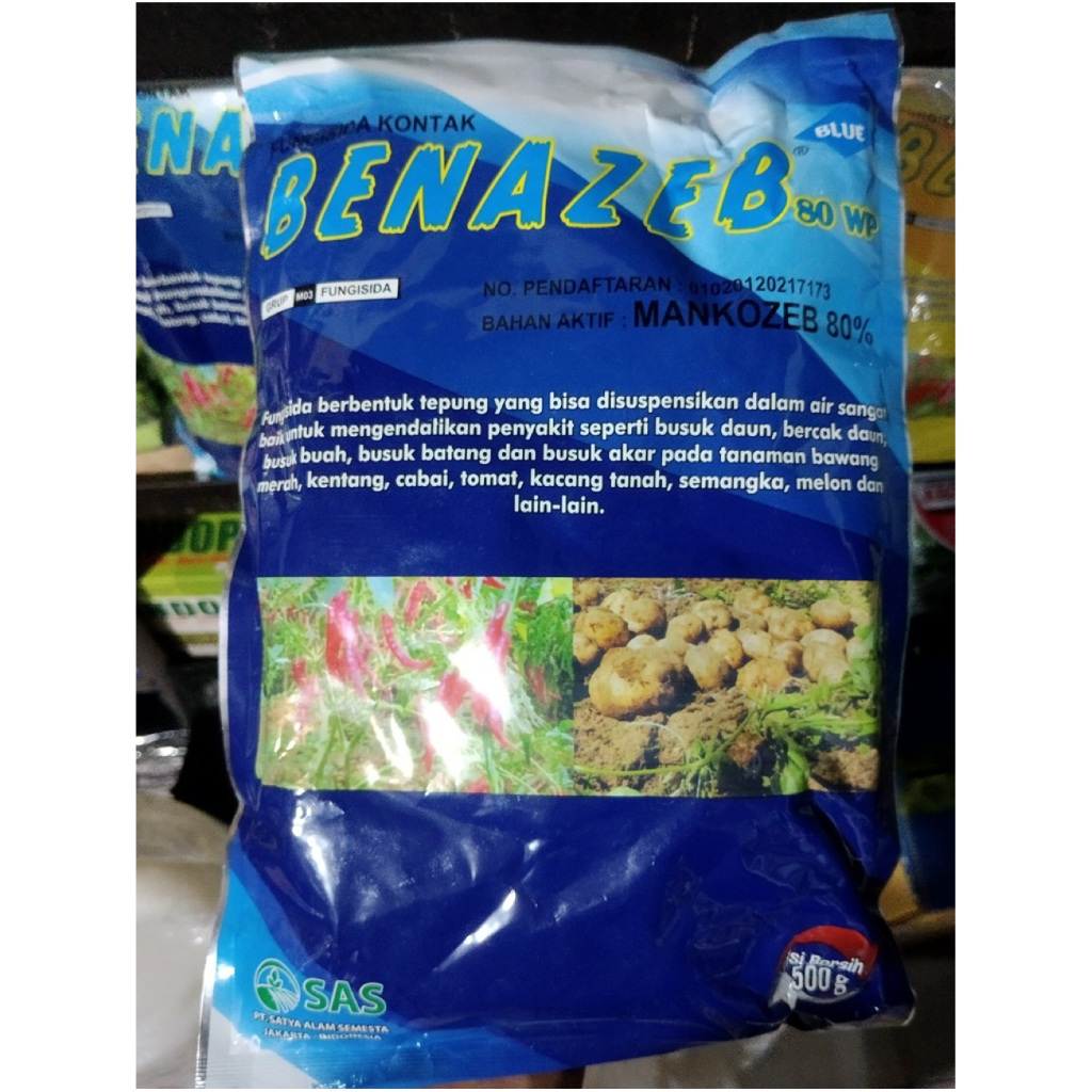 Fungisida Benazeb Blue 500grm