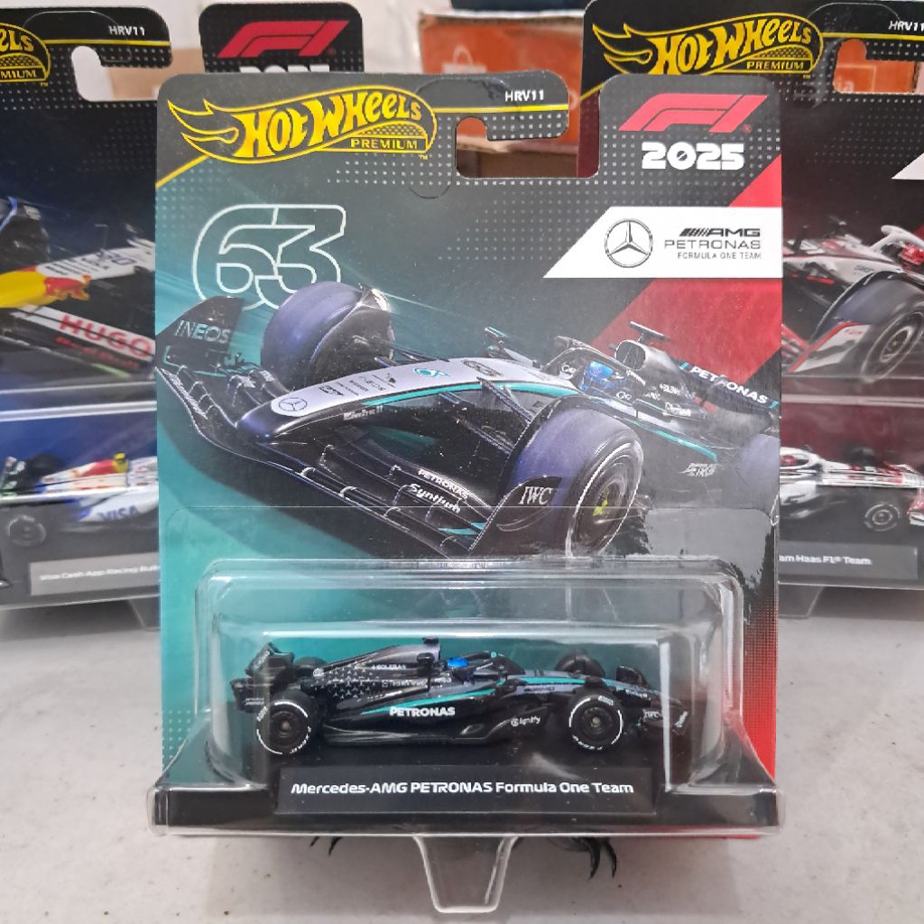 Hot wheels Mercedes AMG Petronas formula one team 63- Hot wheels F1 Mercedes AMG Petronas team 63- H