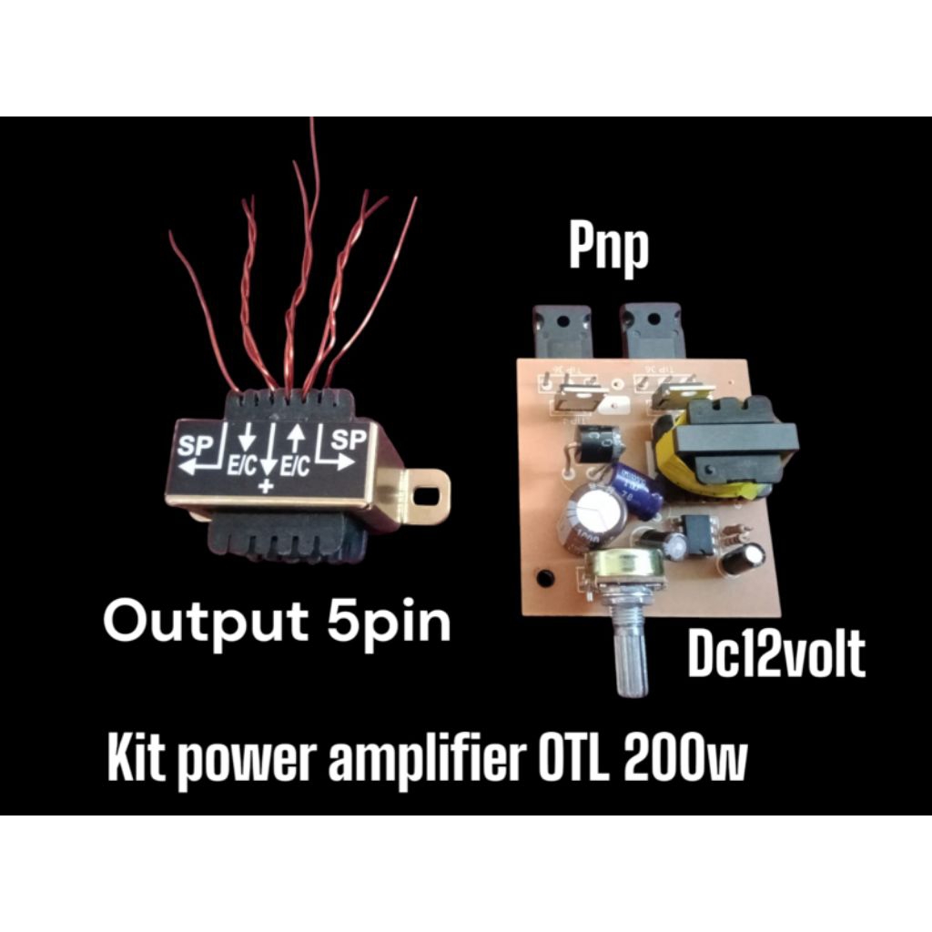 kit power amplifier OTL 200watt