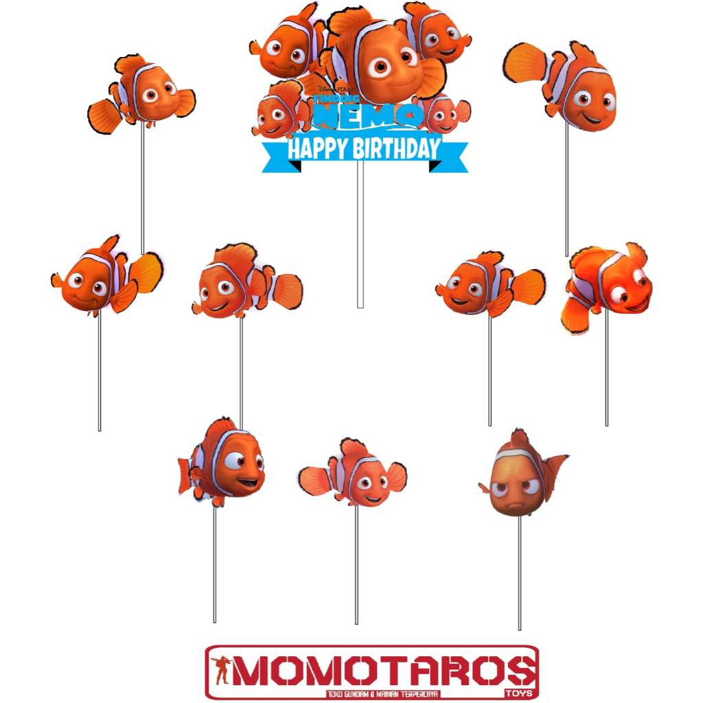 Topper cake Finding Nemo Finding Dory Disney
