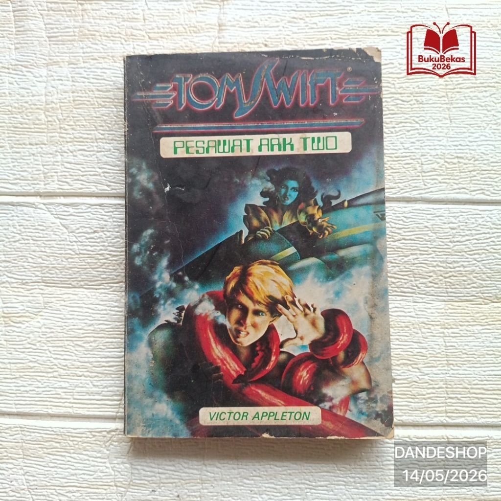 Tom Swift Pesawat Ark Two oleh Victor Appleton - Novel klasik Bekas Preloved