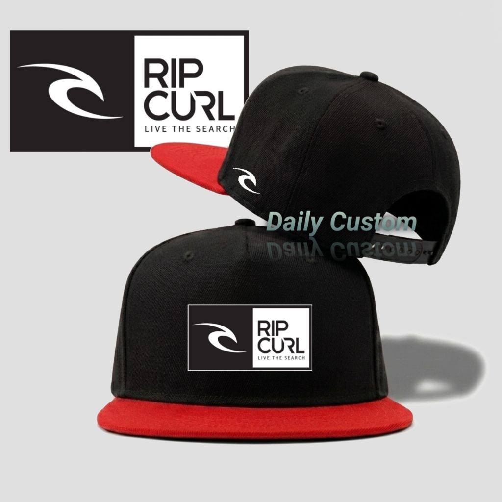 Topi Ripcurl Live The Search Snapback | Snapback Hat Caps | Topi Snapback Unisex