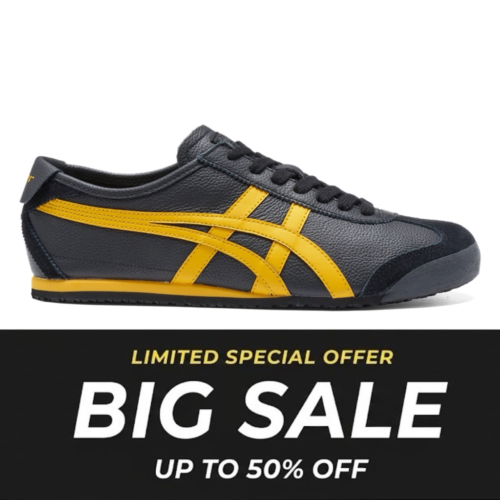 Onitsuka Tiger Original Mexico 66 Yellow Black