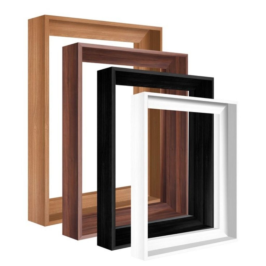 Floating Frame Hitam 40x60/30x50/30x60/40x50 cm