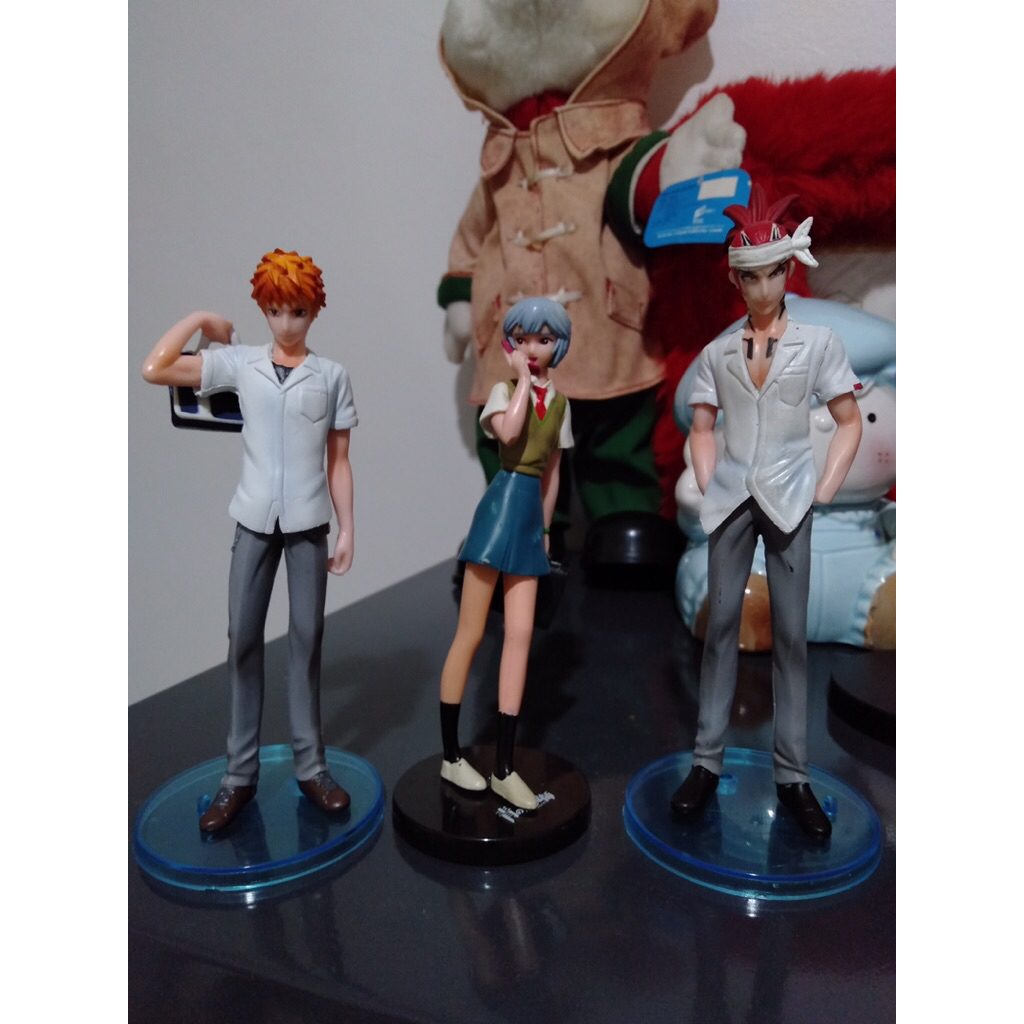 Ichigo Renji Bleach & Rei Original Bandai Figure