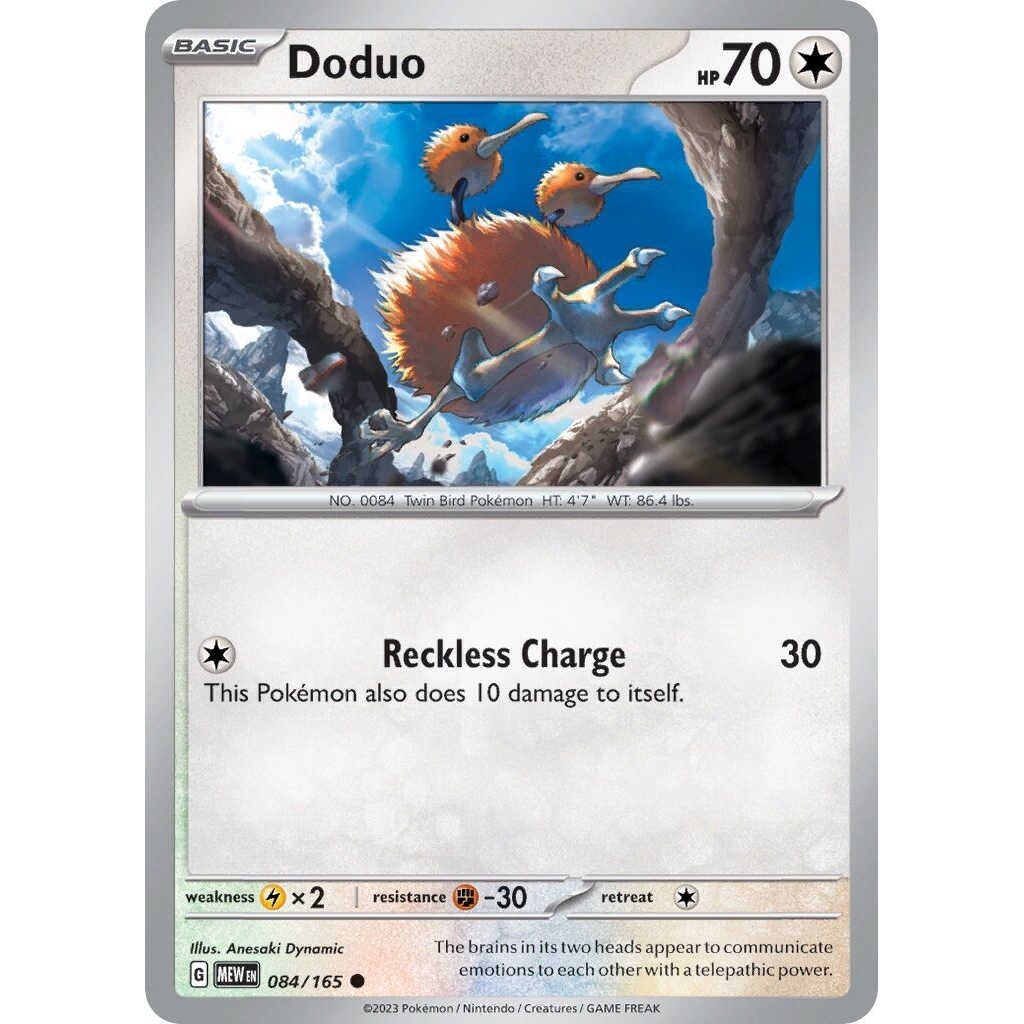 Tcg Pokemon Doduo Mew 151