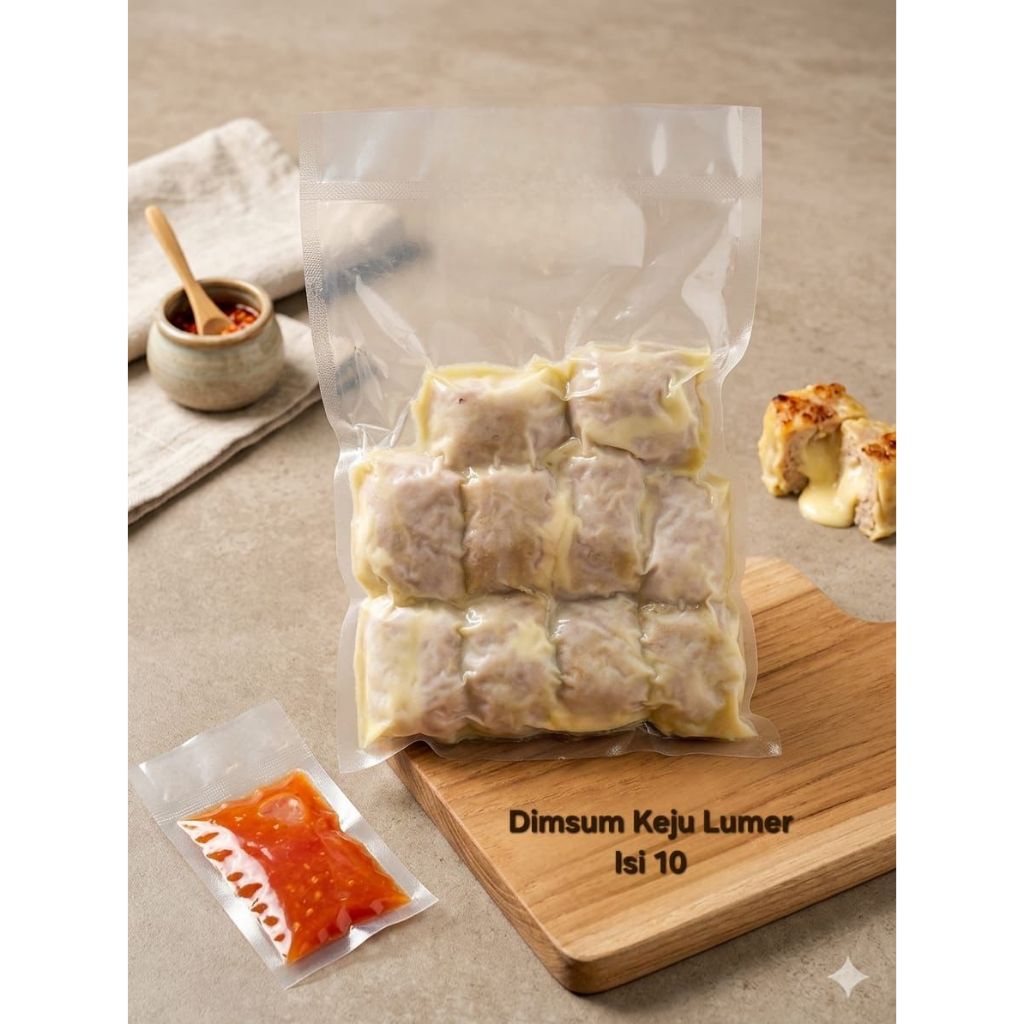 DIMSUM KEJU LUMER/DIMSUM GORENG KEJU LUMER/DIMSUM AYAM enak