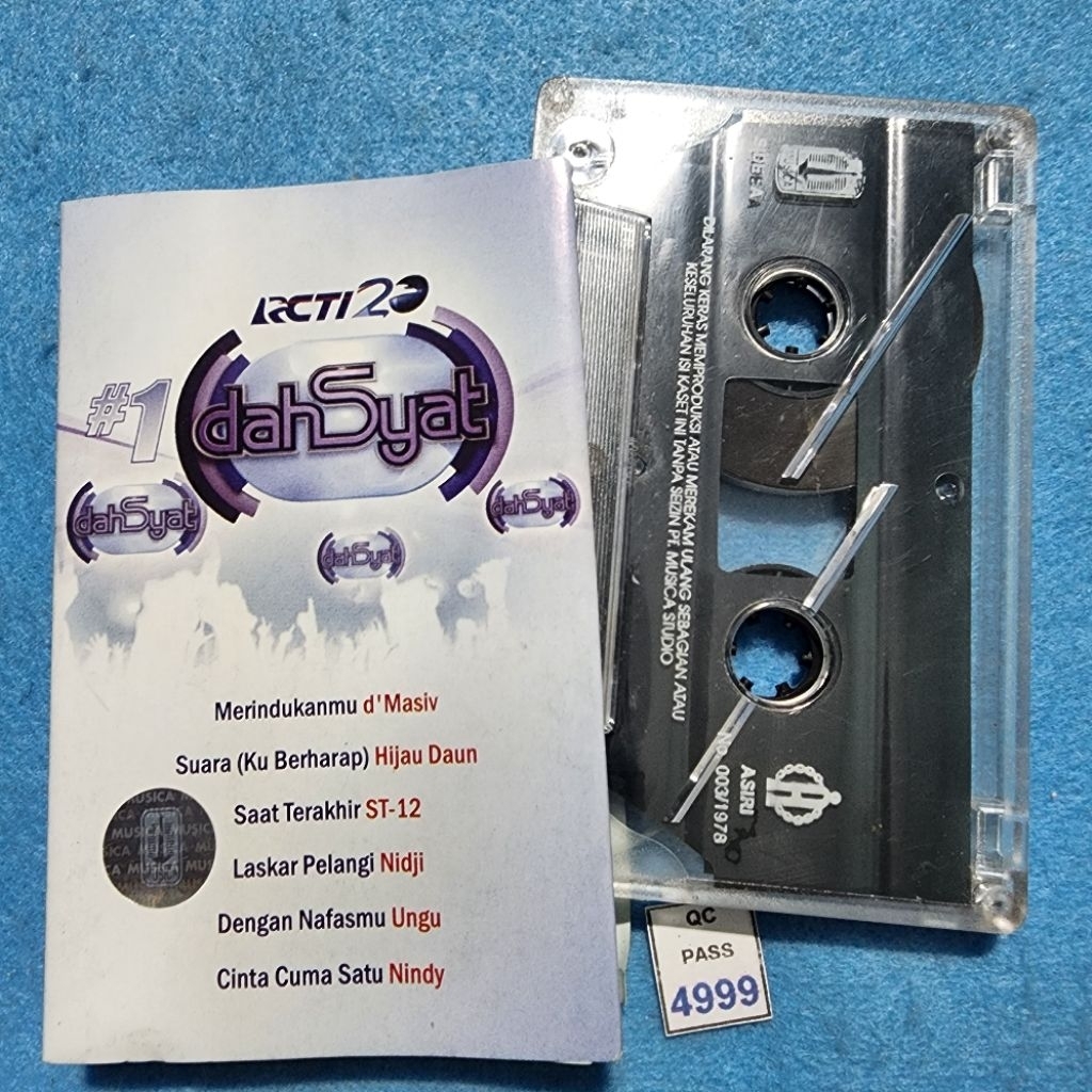 Kaset pita Kompilasi Dahsyat Vol 1 / D masiv Hijau Daun ST12