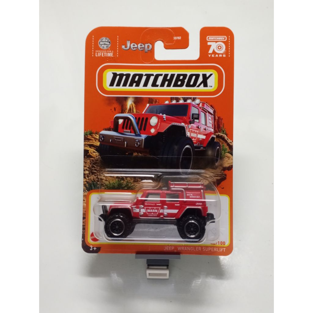 Matchbox jeep Wrangler superlift