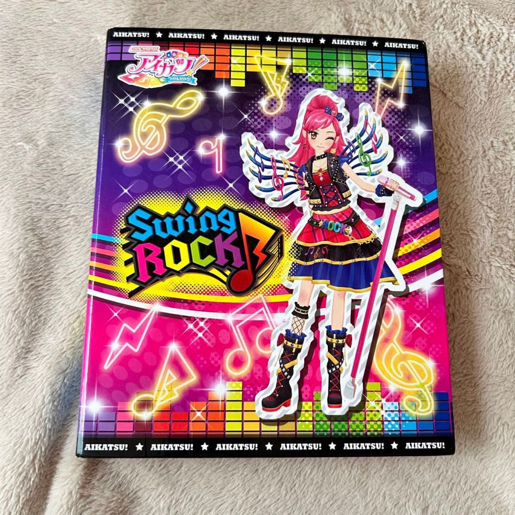 [OFFICIAL] BINDER AIKATSU SWING ROCK GOOD CONDITION WITH 10 REFILL CARDASS BANDAI