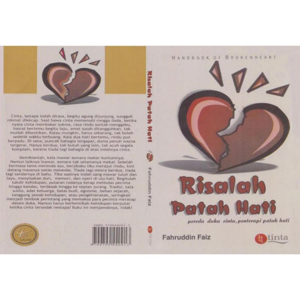 Buku RISALAH PATAH HATI - Fahruddin Faiz