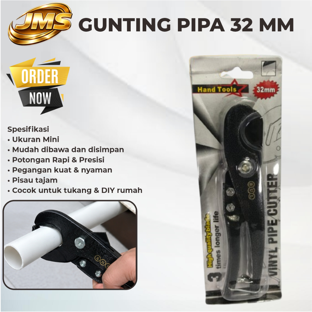 Gunting Pipa 32 MM / Gunting Pipa PVC / Alat Potong PIPA PVC / Gunting Potong Pipa