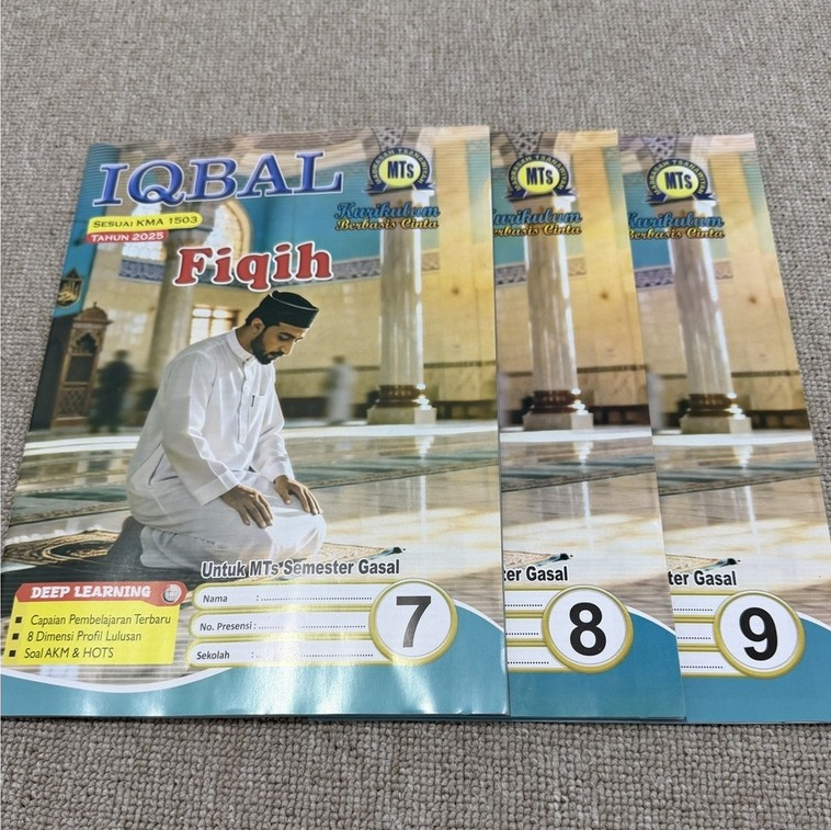 Buku LKS Fiqih Kelas 7-9 MTs Semester 1 Ganjil Kurikulum Merdeka