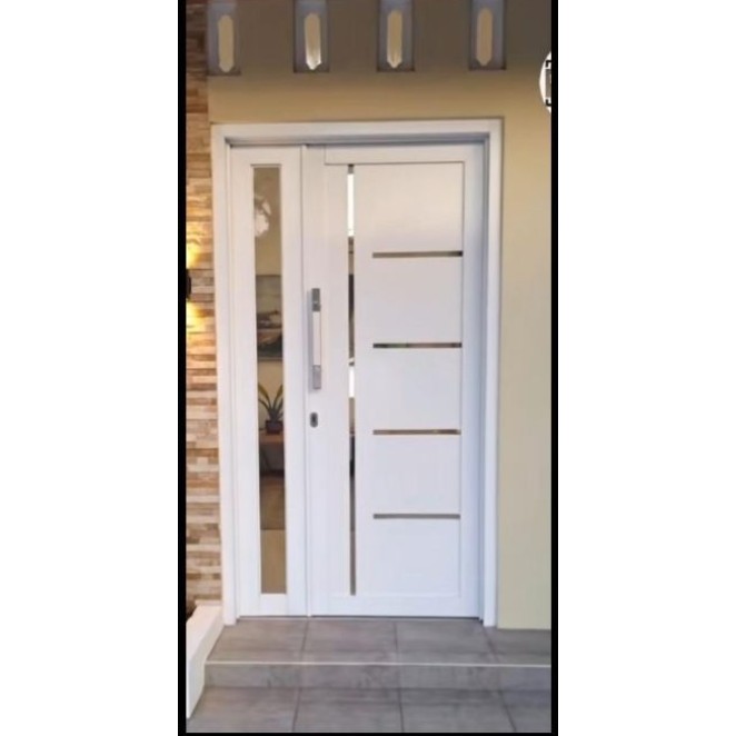 Pintu Utama Rumah 2 daun Mom and Son