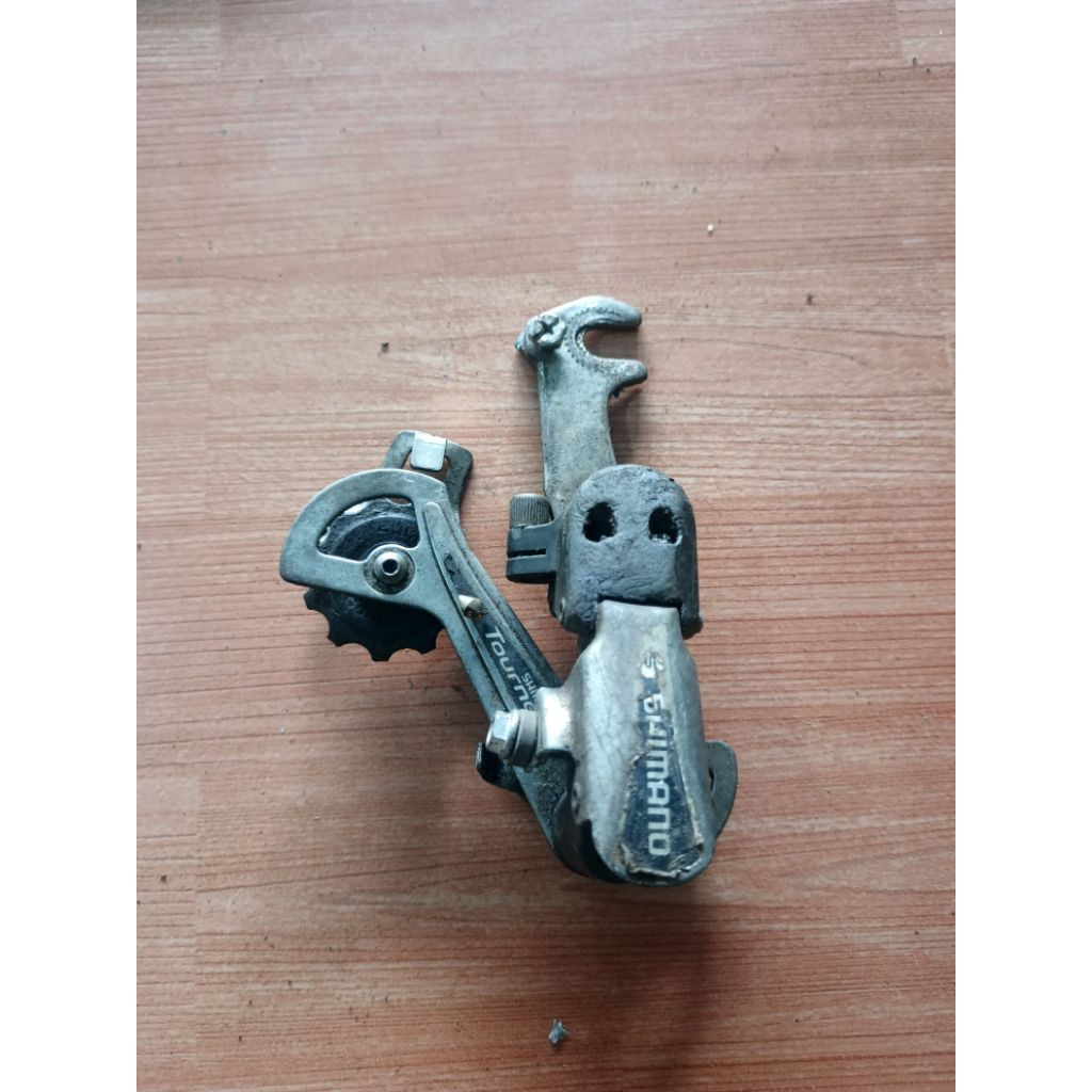 rd sepeda mtb shimano tourney second antiq