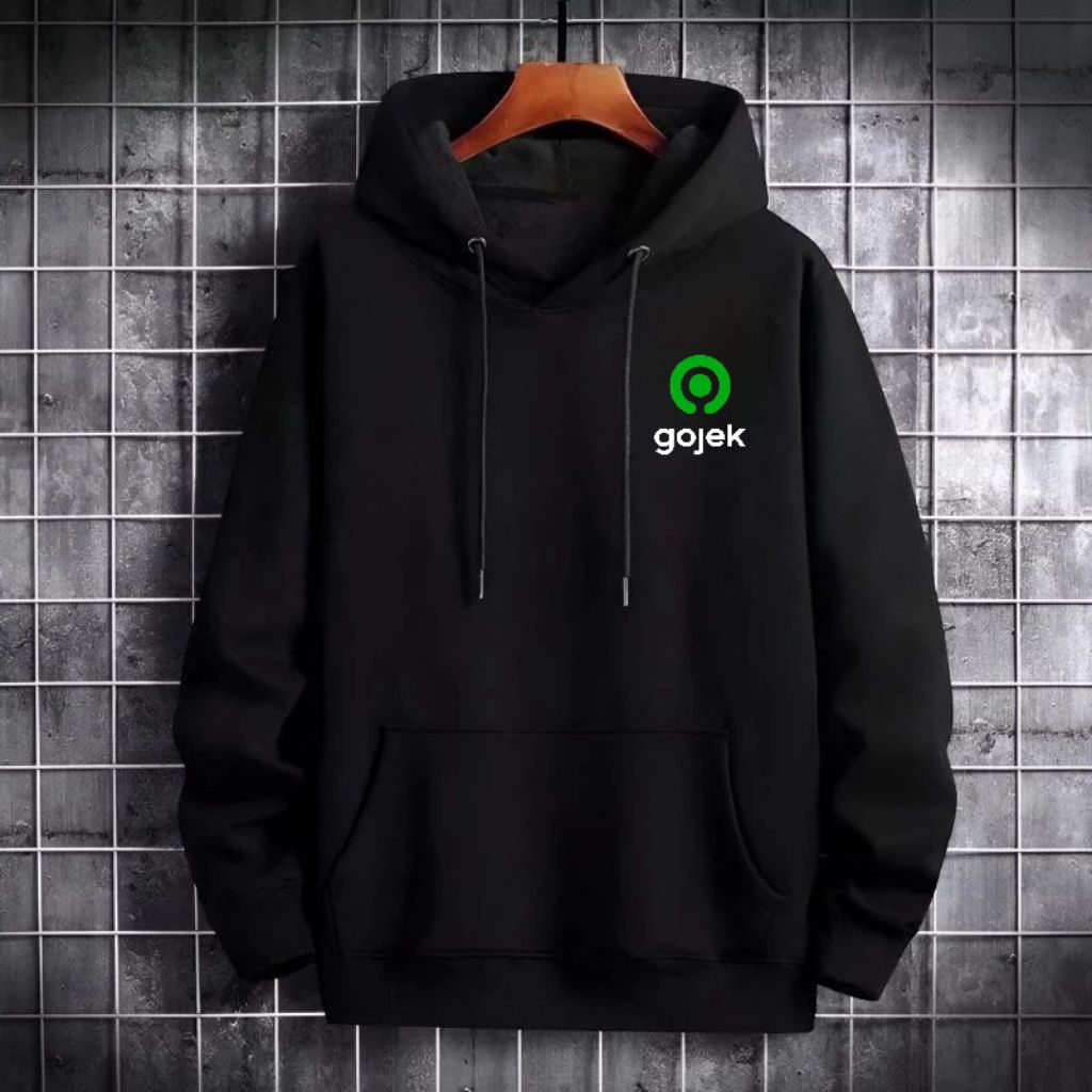 Sweater Hoodie Gojek Ojek Online Jaket Hoodie Gojek L-XXL