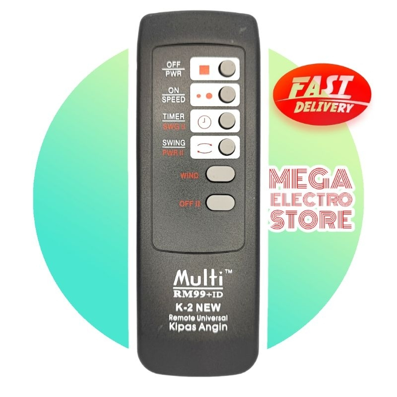 REMOTE KIPAS ANGIN UNIVERSAL NEW SERBAGUNA MIYAKO COSMOS SEKAI DLL / Remote Kipas Angin Miyako